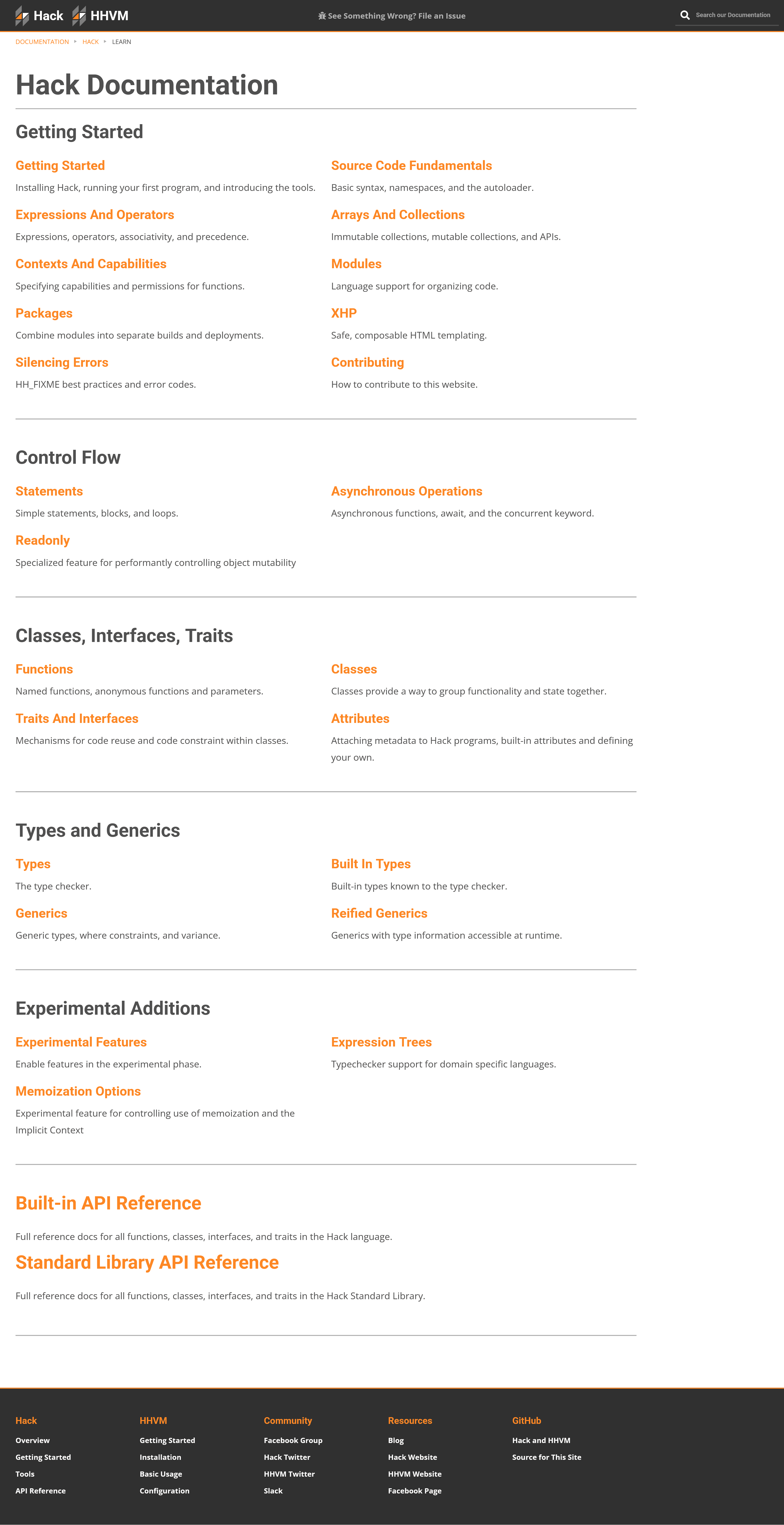 docs.hhvm.com *2016*